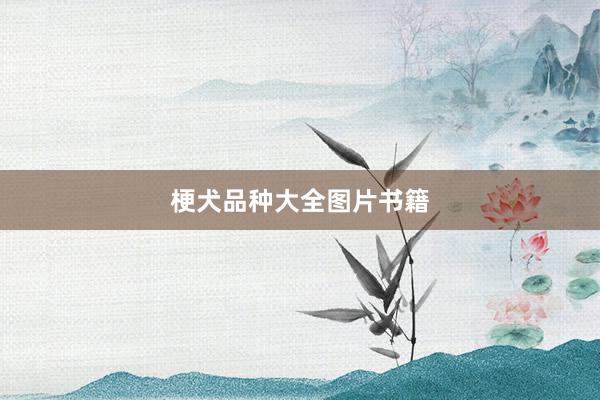 梗犬品种大全图片书籍